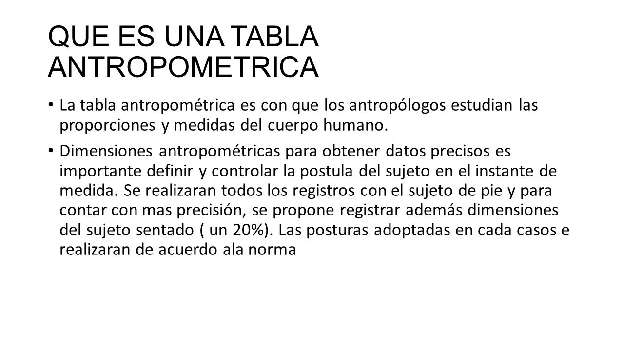 medidas antropometricas del cuerpo humano sentado